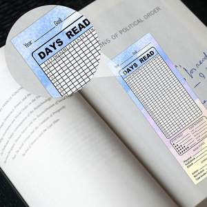 Book Tracker Signet double face Cartes de page de lecture Bibliothèques personnelles Cartes de notes pour les amateurs de lecture - Product Image 2