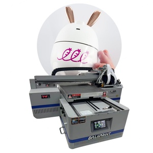 เครื่องพิมพ์ยูวี LED แบบตั้งโต๊ะขนาดเล็กอเนกประสงค์ A2 รุ่น 4060 สำหรับพิมพ์บน PVC การ์ด ขวด ของเล่นกอล์ฟ  วัสดุเคลือบเงา และเคสมือถือ - Product Image 5