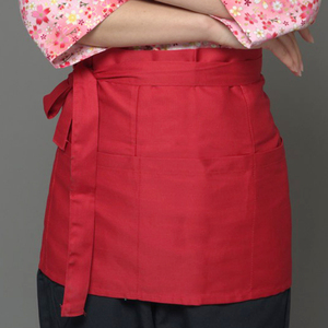 Delantal Corto de Chef para <span class=keywords><strong>Restaurante</strong></span> Japonés de Sushi, Cafetería, Tienda de Té con Leche, Camarero, Trabajo de Cocina - Product Image 5