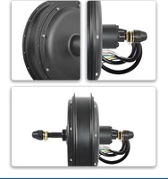 Moteur de moyeu sans balais à grande vitesse 36V 48V 250W 350W, taille de roue 16 pouces, arrière, pour conversion de vélo électrique