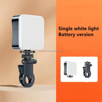 Lampe de remplissage LED RVB pleine couleur, portable, en plastique, pour photographie, vlog, lumière Tofu, intensité réglable, double température de couleur
