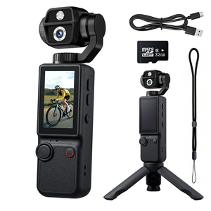 Caméra vidéo de poche Q9 4K HD Auto 180. Caméra de sport et de vlog 4K haute résolution avec objectif rotatif, 32 Go, pour réunions et voyages, options multicolores - Product Image 3