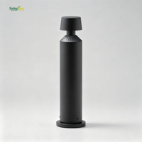 Lampe de jardin LED à hauteur réglable pour extérieur, indice de protection IP65, construction en aluminium, température de couleur réglable (3500K/4100K/6000K)