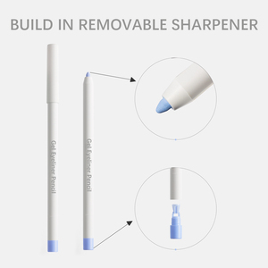 Venta al por mayor de maquillaje de Ojos de colores de alta calidad delineador de ojos blanco Natural lápiz personalizado de larga duración de alto pigmento delineador de ojos en Gel cremoso - Product Image 3