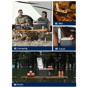 Портативный электрический холодильник для кемпинга, 8 л, 12 В - Product Image 3