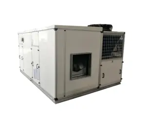 HVAC recirculating commercial ducted air handling unit custom made rooftop package air conditioner