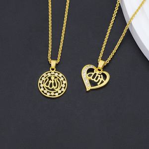 JXX <b>Fashion</b> <b>Jewelry</b> 24K Gold Plated Cubic Zirconia Pendant Brass Pendants & Charms with Zircon As Main Stone - Product Image 2