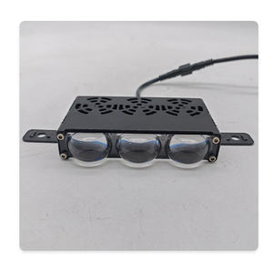 2 adet araba spot Led ızgara ışıkları ile DRL Fan sürüş sis çalışma ışığı harici yardımcı ışıklar Off-road araç kamyon - Product Image 4