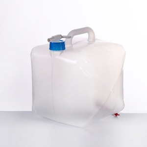 Wholesale Food-grade Transparent 15L 20L Mineral <b>Water</b> Containers Camping Collapsible Drinking <b>Water</b> Tank with Handle - Product Image 3