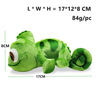 Jouet d'épaule en peluche Dragon avec base à disque Conception de siège caméléon magnétique pour enfants et adolescents Unisexe