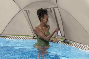 Piscina Familiar 561FY <span class=keywords><strong>Steel</strong></span> <span class=keywords><strong>Pro</strong></span> <span class=keywords><strong>MAX</strong></span>, Piscina Elevada con Estructura de PVC y Metal, con Toldo, 3.96m X 1.07m - Product Image 5