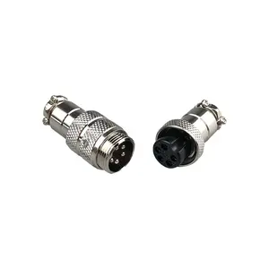 16mm Aviation Plug Socket Circular Connector GX16 2/3/4/5/6/7/8/9/10-Pin Male Female Cable Docking Connector