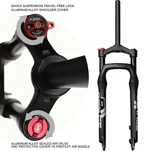 Bernee Air Front Suspension Fat 26 Inch Aluminium Alloy Luchtvork 130mm Veerweg Schokdemper 4.0 Fat Tire Vork Fietsaccessoires - Product Image 4