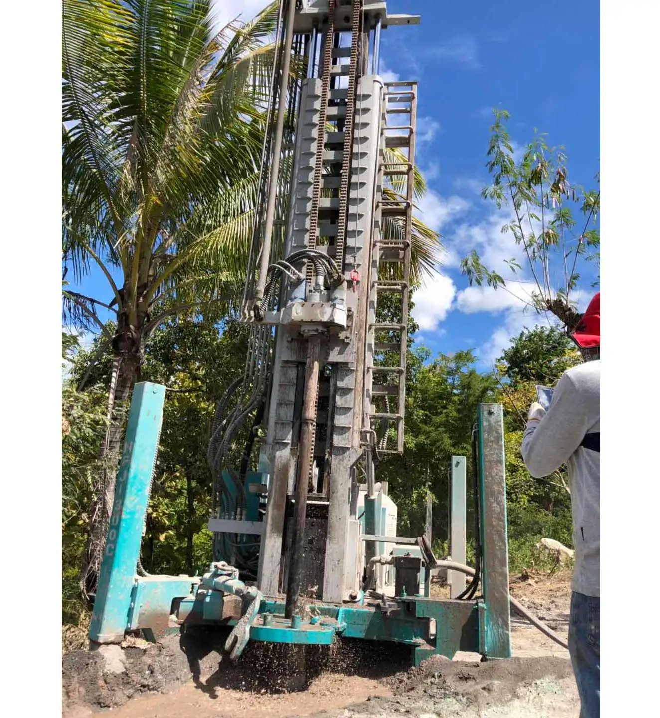 260m 360m 460m 560m HFJ Series hydraulic Water borehole Well Drilling machine mine drilling rig manufacturer for sale