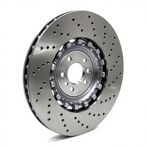 34217991103 Disque de frein ventilé perforé très demandé, disque de frein arrière gauche 380x28 pour Série 5 F90 M5 Série 8 F91 F92 M8 - Product Image 4