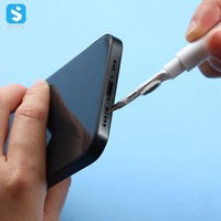 Nettoyeur d'écouteurs stylo nettoyeur d'écouteurs convient aux Airpods casque clavier téléphone et appareil photo brosse de nettoyage d'objectif