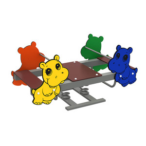 Balancín de Plástico para Niños, Parque Infantil, Escuela, Patio de Recreo, Venta al por Mayor, Fabricante Chino, Duradero y Seguro - Product Image 4