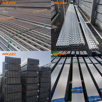 Support de montage au sol pour panneaux solaires en acier Soeasy