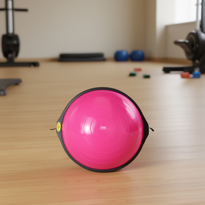 Pelota de ejercicio Vevor de 26 pulgadas, color rosa, para entrenamiento de estabilidad, yoga, fitness y equilibrio, con bomba de pie incluida. - Product Image 2