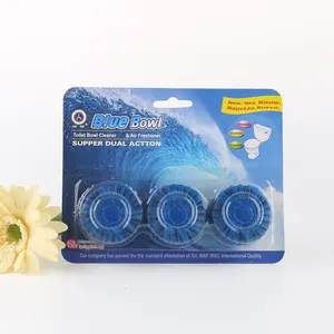 Automatic Toilet Bowl Cleaner Blue Bubble Toilet Rim block Cleaner Tablets in Tank