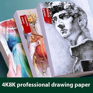 <span class=keywords><strong>Papier</strong></span> à <span class=keywords><strong>dessin</strong></span> en gros d'usine 160g-<span class=keywords><strong>180g</strong></span> pour croquis et peinture, formats <span class=keywords><strong>A4</strong></span>/A5, feuilles 8K imprimées offset - Product Image 2