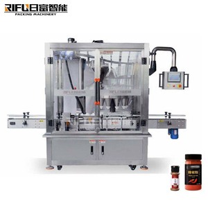 Máquina automática de llenado de harina de maíz, arroz, botella de un solo cabezal con cubierta - Product Image 4