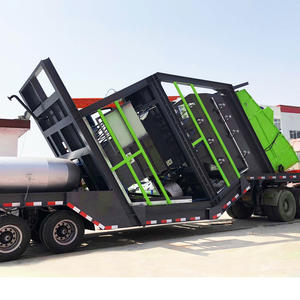 โรงงานยางมะตอยเคลื่อนที่ขนาด60 t/h แบบ T-Type โรงงานผสมร้อนเคลื่อนที่ได้เคลื่อนที่ได้เคลื่อนที่ได้เคลื่อนที่ด้วยความเร็วสูง - Product Image 4