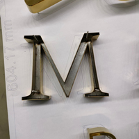 Letras Metálicas 3D Personalizadas YIJIAO, Letreros Metálicos para Negocios, Logotipos para Fachadas de Tiendas, Letreros de Pared