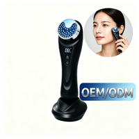 Appareil de beauté pratique, sans douleur, pour réduire les rides et les imperfections, longueur d'onde 630 nm 850 nm, masseur facial chaud et froid, outils de soin de la peau
