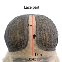 Perruque synthétique Lace-Front pour femmes européennes et américaines, résistante à la chaleur, noire, longue, bouclée, à grandes ondulations, qui sublimate les contours du visage