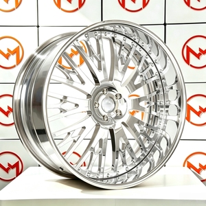 Rines de Aleación Maxtera Forjados a Medida, Estilo Forgiato de 3 Piezas, para Autos de Lujo como Range Rover, Escalade, Rolls Royce, <span class=keywords><strong>Mercedes</strong></span> Benz y Dodge - Product Image 6