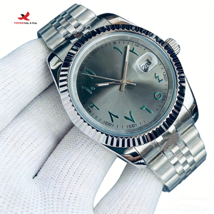 Montre-bracelet de luxe pour homme HQ Mixed Proc Discount, en acier inoxydable, avec affichage à aiguilles en verre, pour le quotidien, les loisirs et le sport - Product Image 2