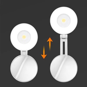 Luce Magnetica per Selfie, Luce <span class=keywords><strong>LED</strong></span> ad Anello per Telefono con Specchio per Selfie/Fotografia/Videochiamate/Videoconferenze - Product Image 6
