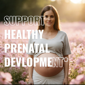 Tabletas de Suplemento de Ácido Fólico y Complejo B Premium para el Embarazo y la Preconcepción, Reducen los Náuseas Matutinas - Product Image 6