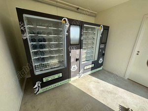 Hiện đại Combo lạnh bán hàng tự động <span class=keywords><strong>kiosk</strong></span> với thang máy cơ chế kim loại đồng xu QR mã & thẻ Hệ thống thanh toán - Product Image 6