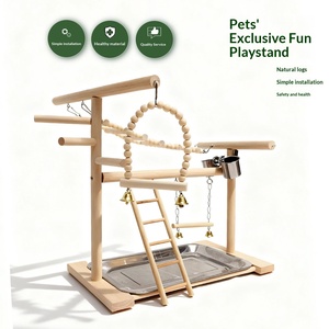 Domestic <strong>Parrots</strong> Bird <strong>Toys</strong> Cage Interior Decoration Sleeping Nests Platform Stand Assembly Xuanfeng <strong>Parrot</strong> Bird Supplies - Product Image 4