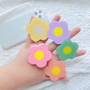 Feuille acrylique personnalisée 3d ours pierre précieuse anneau de cœur doigt vide transparent support de poignée de téléphone portable prise de support <span class=keywords><strong>pour</strong></span> support - Product Image 5