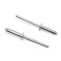 Rivets aveugles à tête fraisée Rivets aveugles en aluminium d'acier inoxydable à tête ouverte personnalisés en usine