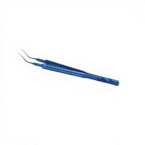 Pinzas de Capsulorrexis Microquirúrgicas Estilo Lehner-Utrata, Punta Fina, Grado Industrial, Titanio, Herramienta para Cirugía de Cataratas - Product Image 2