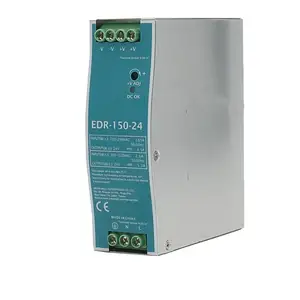 din rail edr-150-12v 12.5a ac to dc switching power supply for led lighting