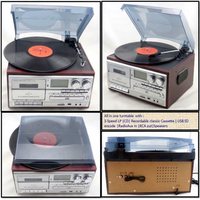 Vente flash : tourne-disque, lecteur de cassettes, lecteur de CD et platine Technics avec presse à disques vinyle tout-en-un pour un usage domestique