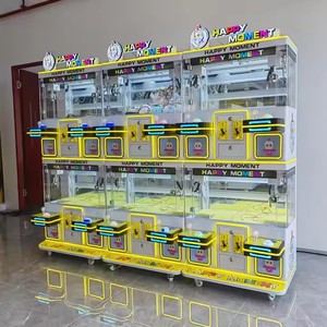 Mesin boneka logam butik dua lapisan empat orang, tampilan hadiah koin Video Game bahasa Inggris untuk City Shopping Mall Sweeps kode - Product Image 1