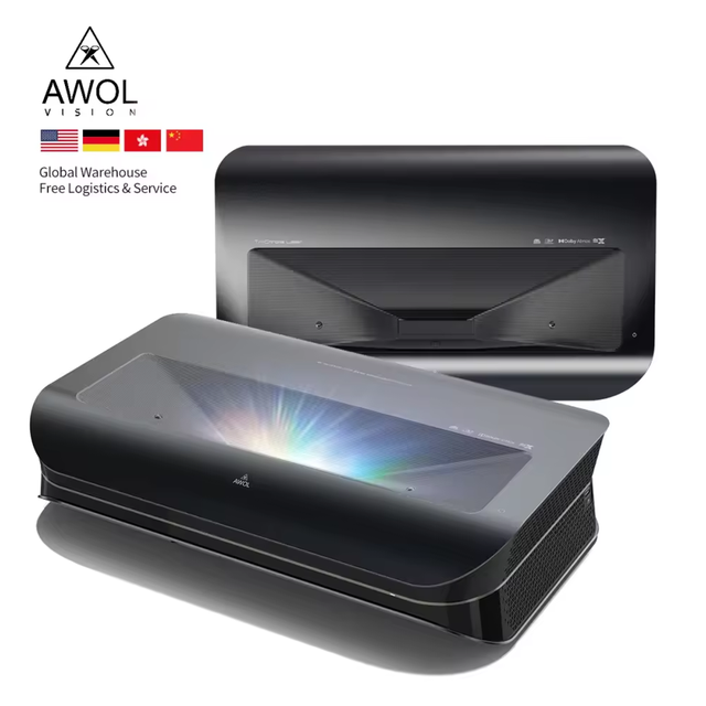150" Laser Projector 3000ANSI AWOL Vision LTV 3000 3500PRO Best Price Full HD Video Smart Home Cinema Short Throw Projector 4K