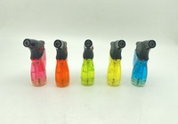 Briquet torche à gaz jetable en plastique Dongyi 2025 pour cigarettes, coupe-vent et écologique, avec logo personnalisé pour cadeaux promotionnels