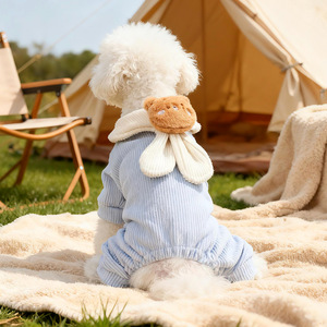 Suéter PETCIRCLE para Perros Pequeños y Cachorros, Otoño/Invierno, Cálido y Lindo, con Orejas de Nube, de Cuatro Patas, para Perros y Gatos - Product Image 1