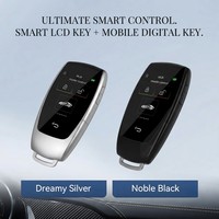 Llave Inteligente para Auto con Pantalla Táctil LCD Universal, Control Remoto sin Llave, Aplicación para Encuentrar la Llave Digital, Control para Autos con Encendido por Botón, Venta al por Mayor