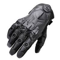 Gants tactiques unisexes d'été pour moto et vélo, compatibles écran tactile, résistants à l'usure, avec exosquelette, en microfibre, pour activités extérieures