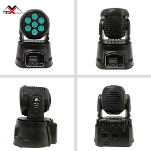 La etapa 7pcs dj de mini led de lavado de cabeza móvil luz ktv bar club de noche - Product Image 6