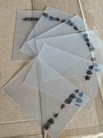 Vente en gros d'usine en Chine, feuilles de polystyrène PS transparentes brillantes écologiques, épaisseur 1-5 mm, taille 1220x2440 mm, A4/A5, échantillon personnalisé