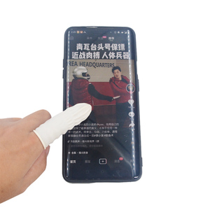 Chất Lượng Cao Chống-Tĩnh Ngón Tay Cots Trong Cam Đen Trắng Hồng Màu Xanh Nhà Máy Trực Tiếp Bán Phòng Sạch <span class=keywords><strong>Latex</strong></span> Ngón Tay Cots - Product Image 3